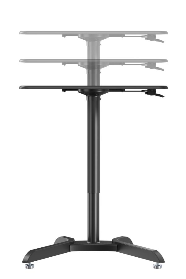 Bureau zit sta verstelbaar - laptoptafel - lessenaar - werkblad 71 cm x 50 cm - Meubel Plein