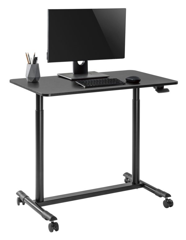 Bureau zit sta verrijdbaar - laptoptafel - in hoogte verstelbaar - Meubel Plein