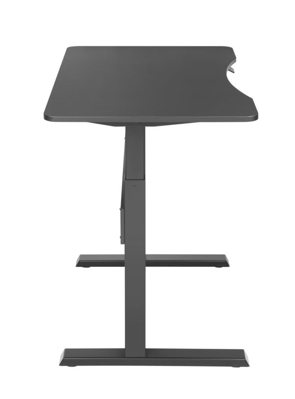 Bureau zit sta - laptop computertafel - in hoogte verstelbaar - 120 x 67.5 cm - Meubel Plein