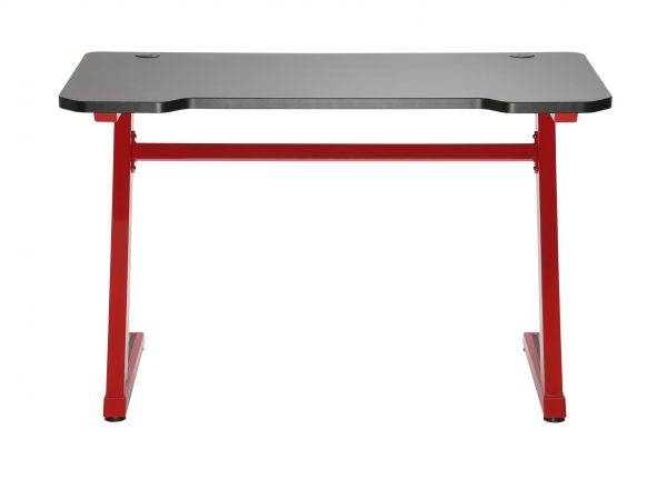 Computer game bureau gaming desk Thomas rood zwart ideaal voor uw game set up 120 cm x 60 cm - Meubel Plein