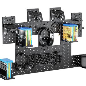 Game accessoires modulair opbergsysteem voor controller console games en headset