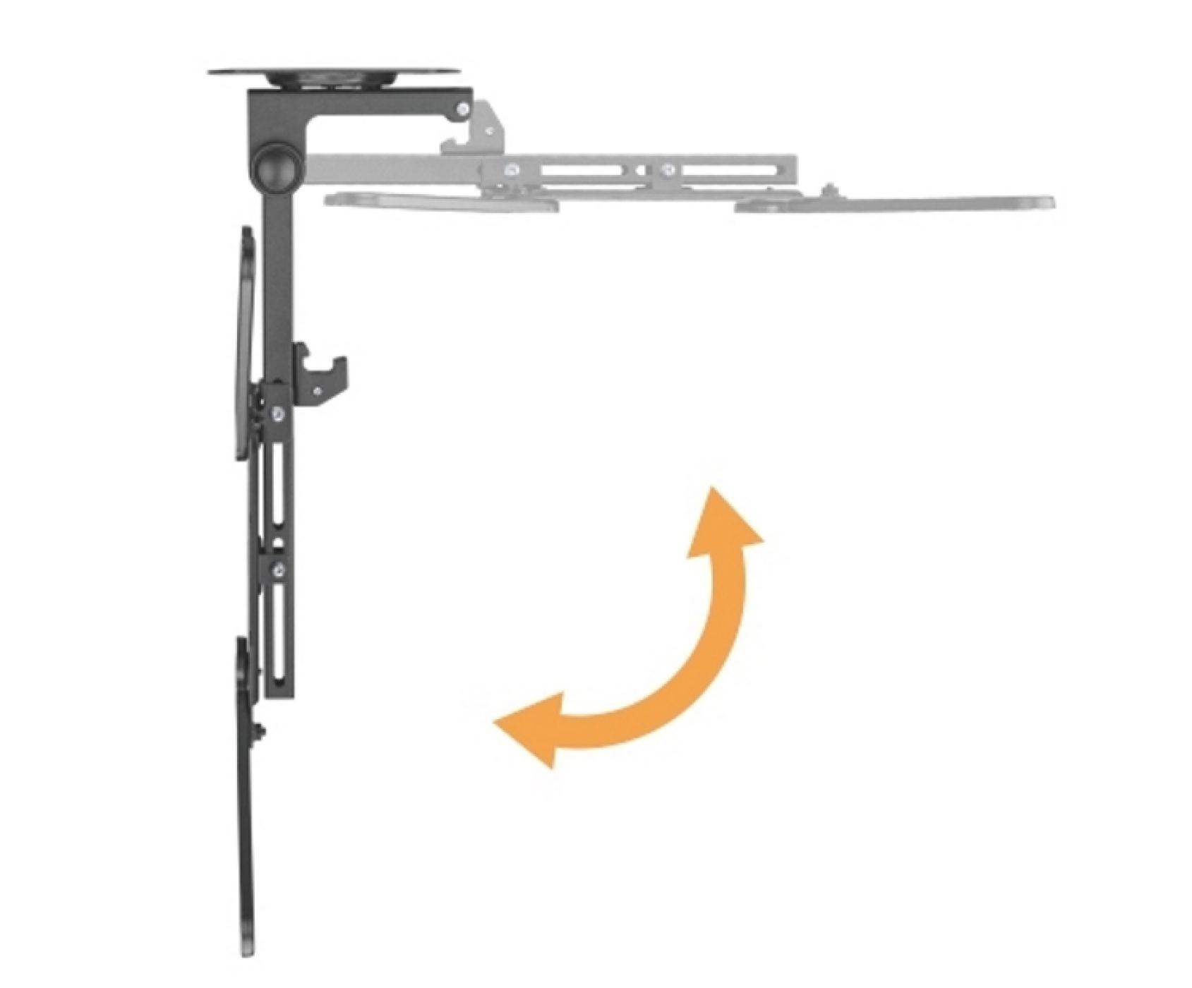 Plafondbeugel tv beeldscherm - inklapbaar draaibaar kantelbaar - 23 tot 43 inch - Meubel Plein Plafondbeugel tv beeldscherm - inklapbaar draaibaar kantelbaar - 23 tot 43 inch - Meubel Plein
