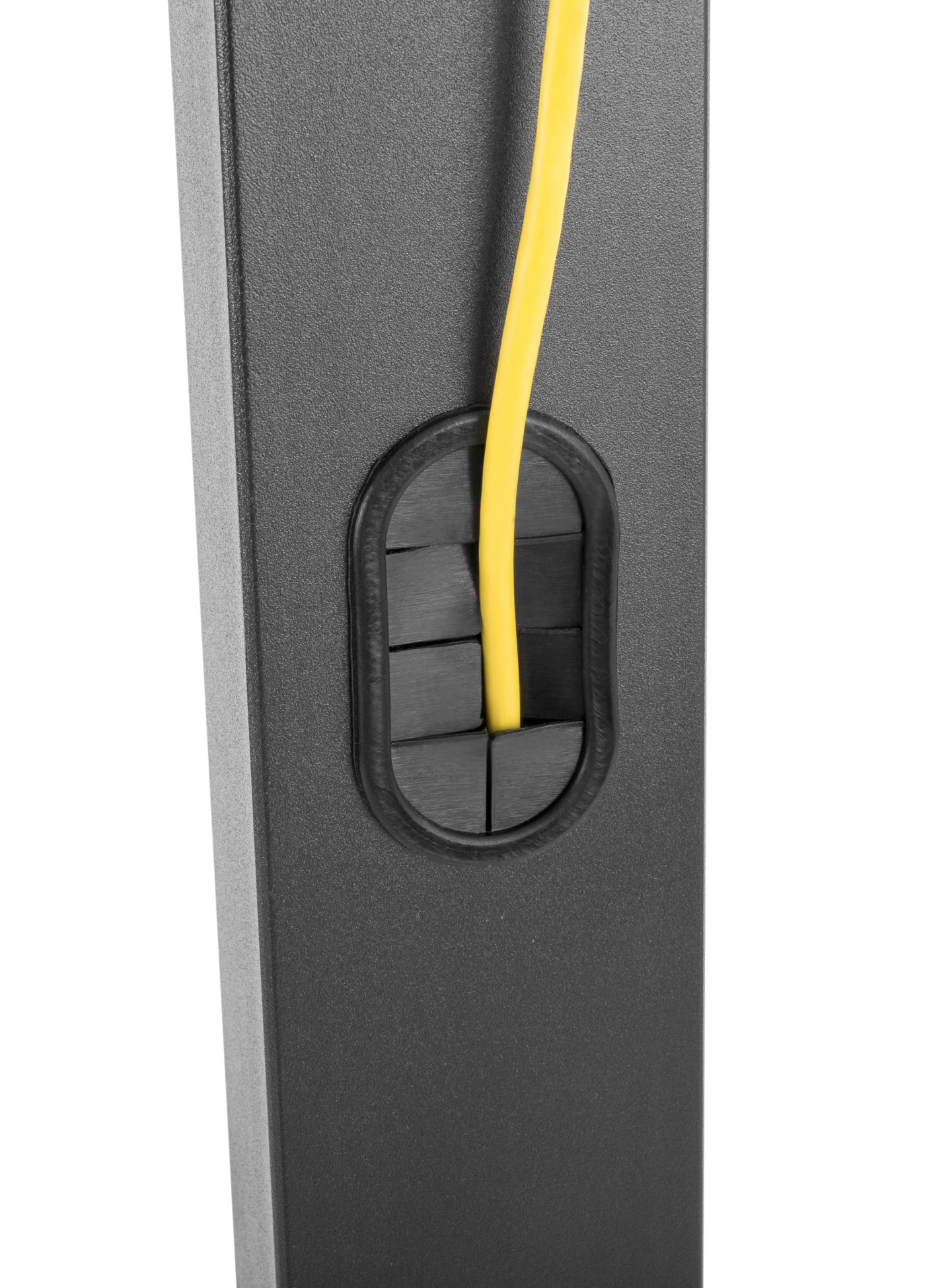 TV standaard - tv statief - tv voet - draaibaar - hoogte verstelbaar 134 cm tot 146 cm - zwart - Meubel Plein TV standaard - tv statief - tv voet - draaibaar - hoogte verstelbaar 134 cm tot 146 cm - zwart - Meubel Plein