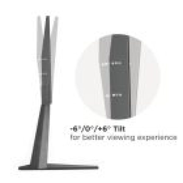 TV monitor standaard tafel bureau - tv voet beeldscherm monitor tv - tot 70 inch - Meubel Plein