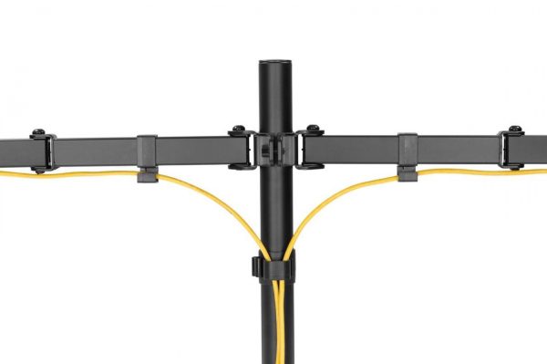 Monitorarm gaming 2 beelschermen - monitor beugel - draaibaar kantelbaar roteerbaar - Meubel Plein