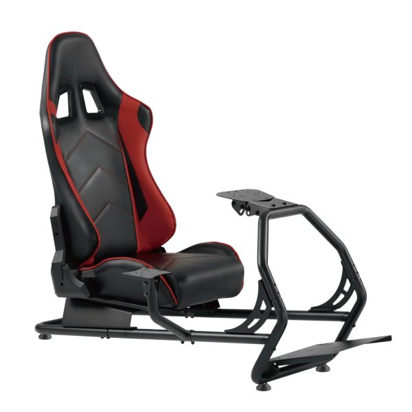 Racestoel cockpit simulator - volledig verstelbaar - racestoel - zonder beeldscherm bevestiging - Meubel Plein