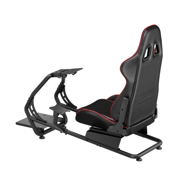 Racestoel cockpit simulator - volledig verstelbaar - racestoel - zonder beeldscherm bevestiging - Meubel Plein
