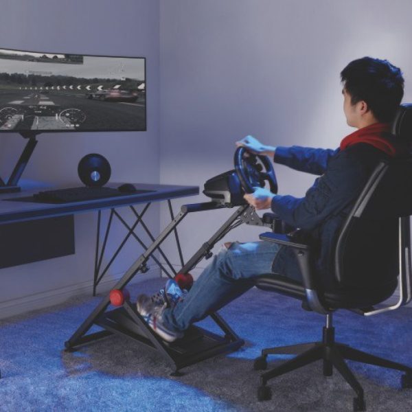 VDD Compatibel met Logitech & Fanatec – Wheel Stand – Racestuurstandaard – Racecockpit - Meubel Plein