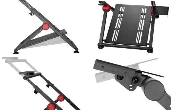VDD Compatibel met Logitech & Fanatec – Wheel Stand – Racestuurstandaard – Racecockpit - Meubel Plein