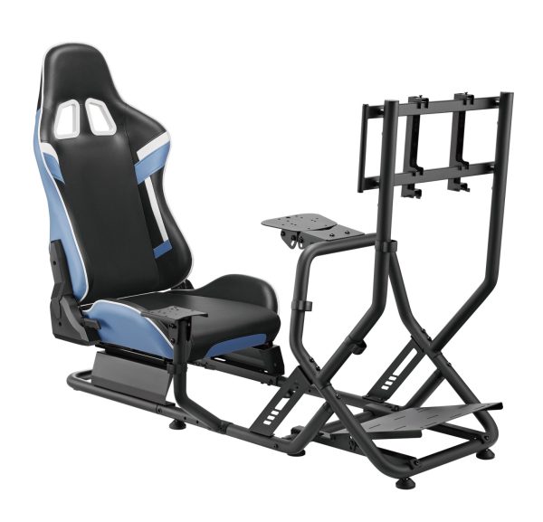 Racestoel cockpit simulator - volledig verstelbaar - racestoel - Meubel Plein