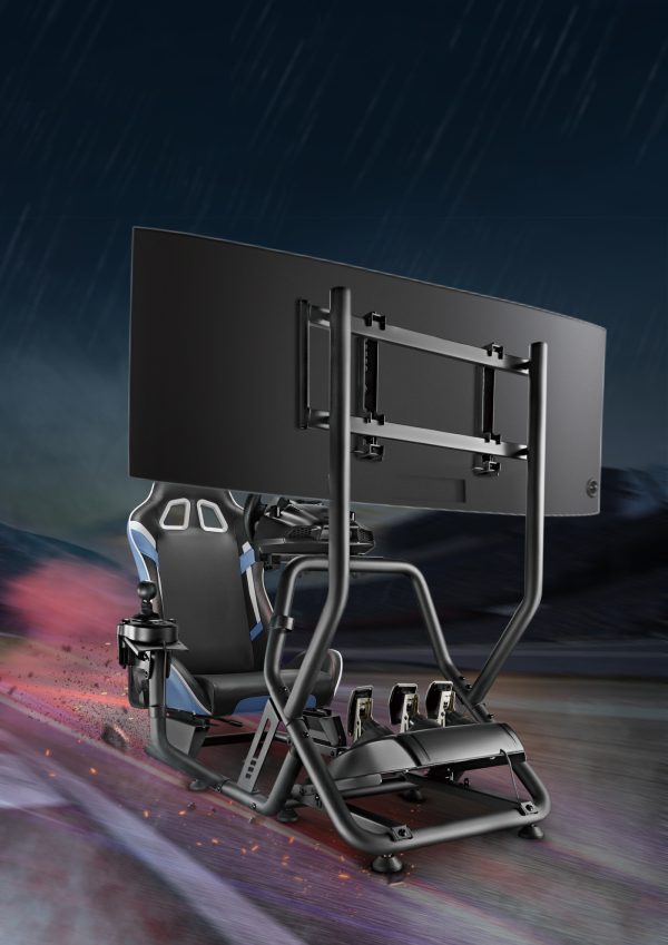 Racestoel cockpit simulator - volledig verstelbaar - racestoel - Meubel Plein