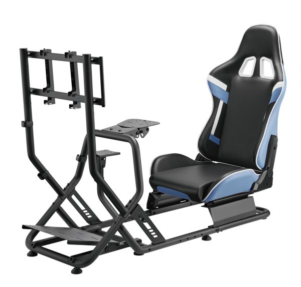 Racestoel cockpit simulator - volledig verstelbaar - racestoel - Meubel Plein