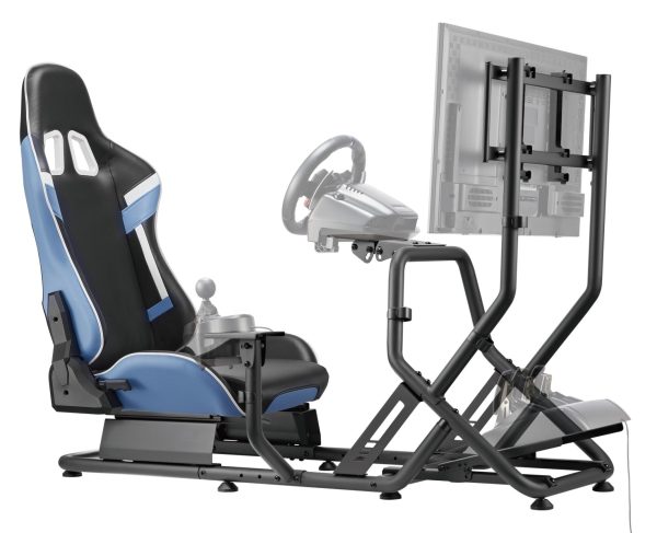 Racestoel cockpit simulator - volledig verstelbaar - racestoel - Meubel Plein