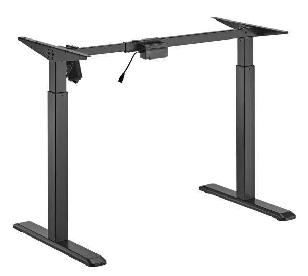 Bureau zit sta frame - elektrisch hoogte verstelbaar - bureaublad formaat 100 tot 160 cm - Meubel Plein