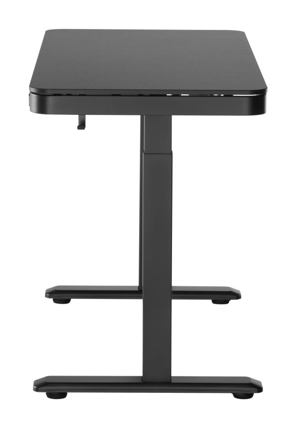VDD Gaming Bureau Premium - Zit sta Bureau - Elektrisch in Hoogte verstelbaar - Gaming Bureau - Desk - Gaming Desk - Ergonomisch Verstelbaar bureau - Incl. Ingebouwde USB C en USB A - Meubel Plein