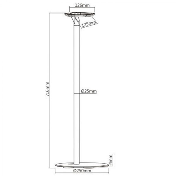Vloerstandaard Sonos® One Sonos® One SL en Sonos® Play:1 speaker standaard - Meubel Plein