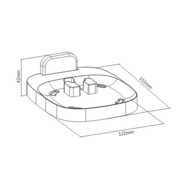 Muurbeugel houder Sonos One en One SL en Sonos play:1 - Meubel Plein