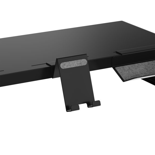 VDD Gaming Monitor Verhoger - Monitor Standaard - Laptop Standaard - Computer Standaard - Laptop Verhoger - Bureau Organizer - incl. Telefoon & Koptelefoon Houder - Zwart - Meubel Plein