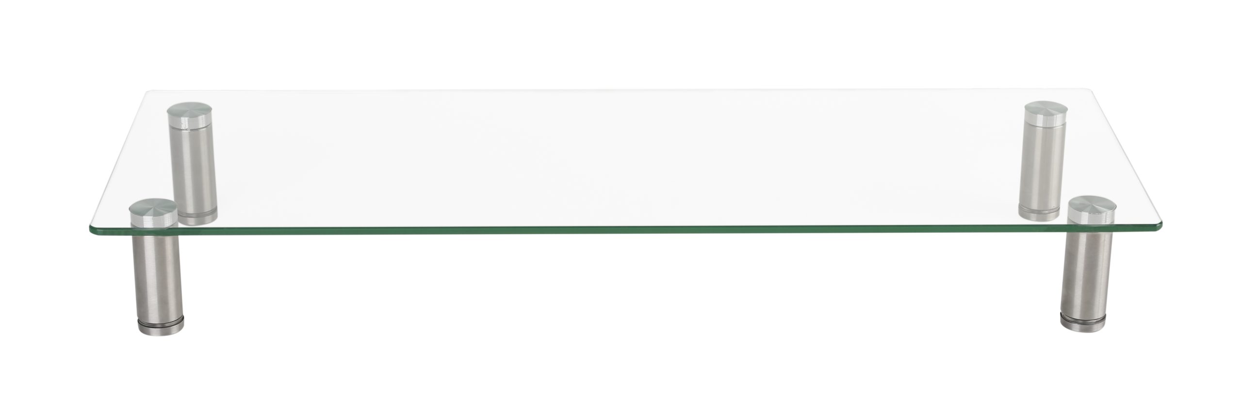 Monitor beeldscherm verhoger hoogte verstelbaar aluminium glas - Meubel Plein Monitor beeldscherm verhoger hoogte verstelbaar aluminium glas - Meubel Plein
