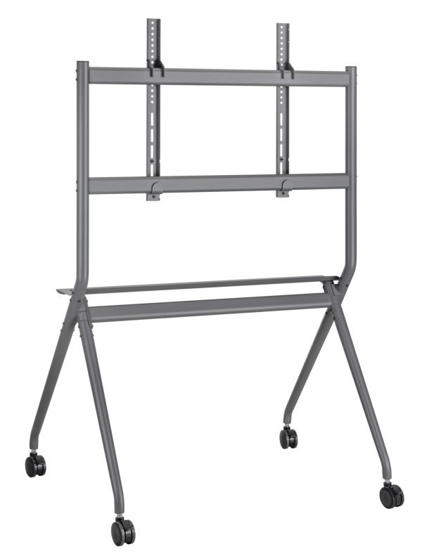 Tv standaard statief verrijdbaar - tot 86 inch tv scherm - 120 kg belastbaar - Meubel Plein