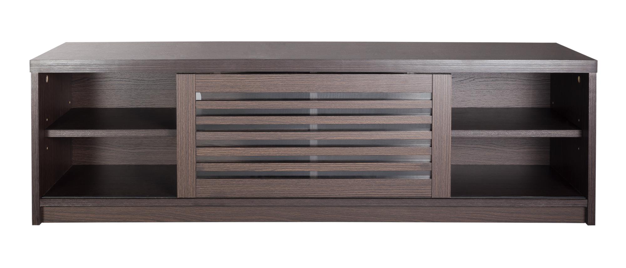 TV kast dressoir modern - TV meubel - louvre schuifdeuren - 120 cm breed