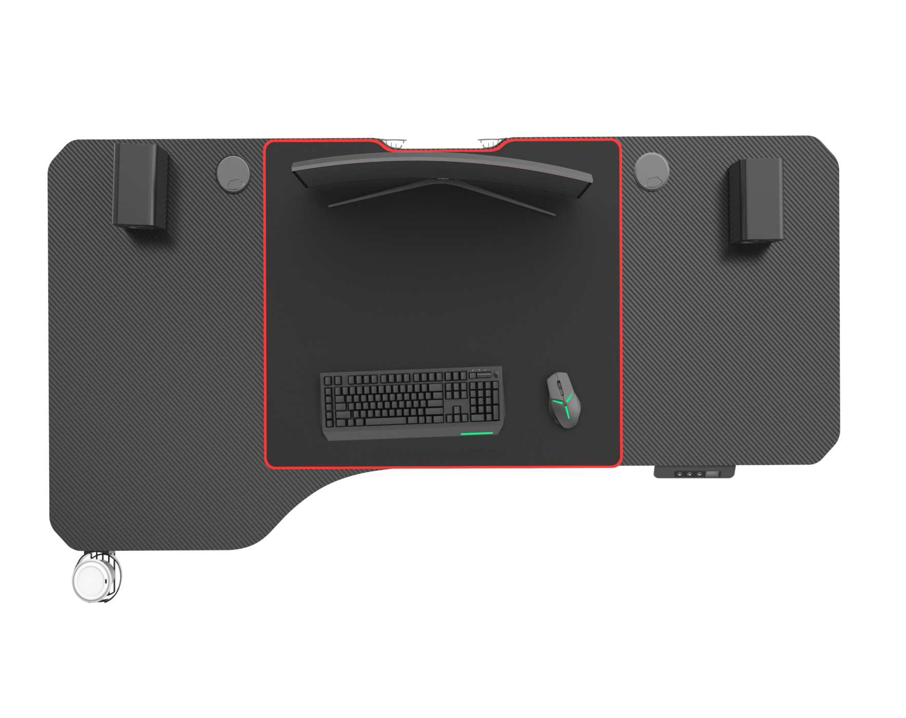 VDD Gaming - Bureau zit sta elektrisch in hoogte verstelbaar - game bureau - 160 x 75 cm - Meubel Plein VDD Gaming - Bureau zit sta elektrisch in hoogte verstelbaar - game bureau - 160 x 75 cm - Meubel Plein