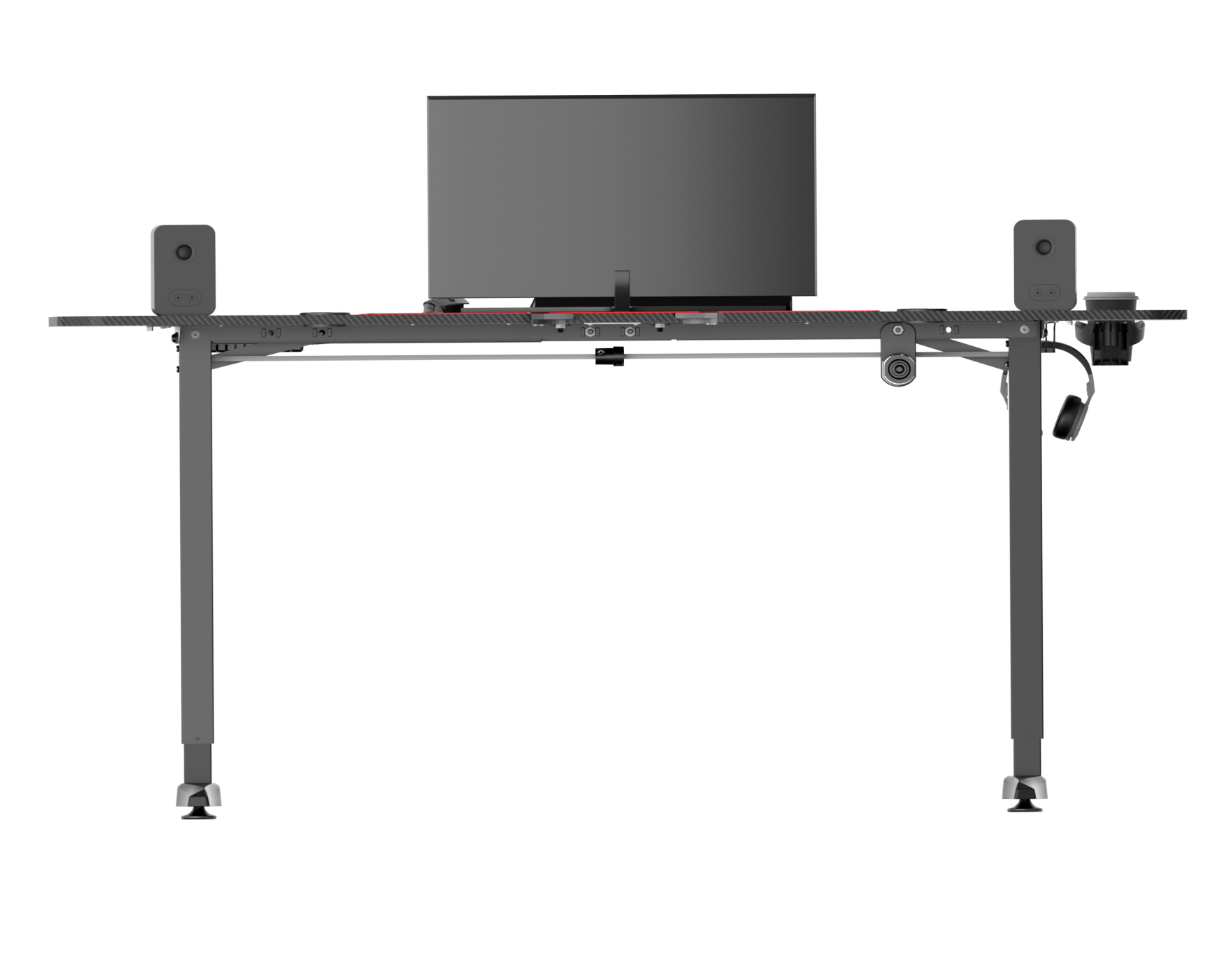 VDD Gaming - Bureau zit sta elektrisch in hoogte verstelbaar - game bureau - 160 x 75 cm - Meubel Plein VDD Gaming - Bureau zit sta elektrisch in hoogte verstelbaar - game bureau - 160 x 75 cm - Meubel Plein