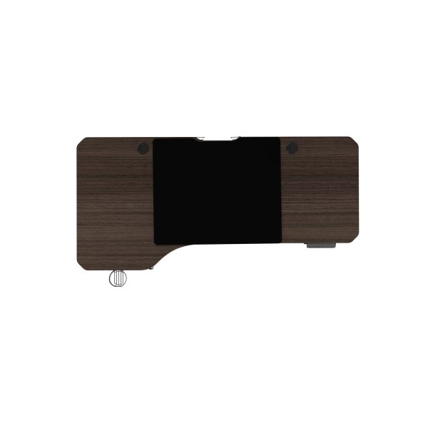 VDD Gaming - Bureau - Game Desk - Zit Sta Bureau - Elektrisch in Hoogte Verstelbaar - Zit-sta Bureau - Game Bureau - Gaming Desk - Computer Tafel - 160 x 75 cm - Bruin - Maximale hoogte 120 cm - Meubel Plein