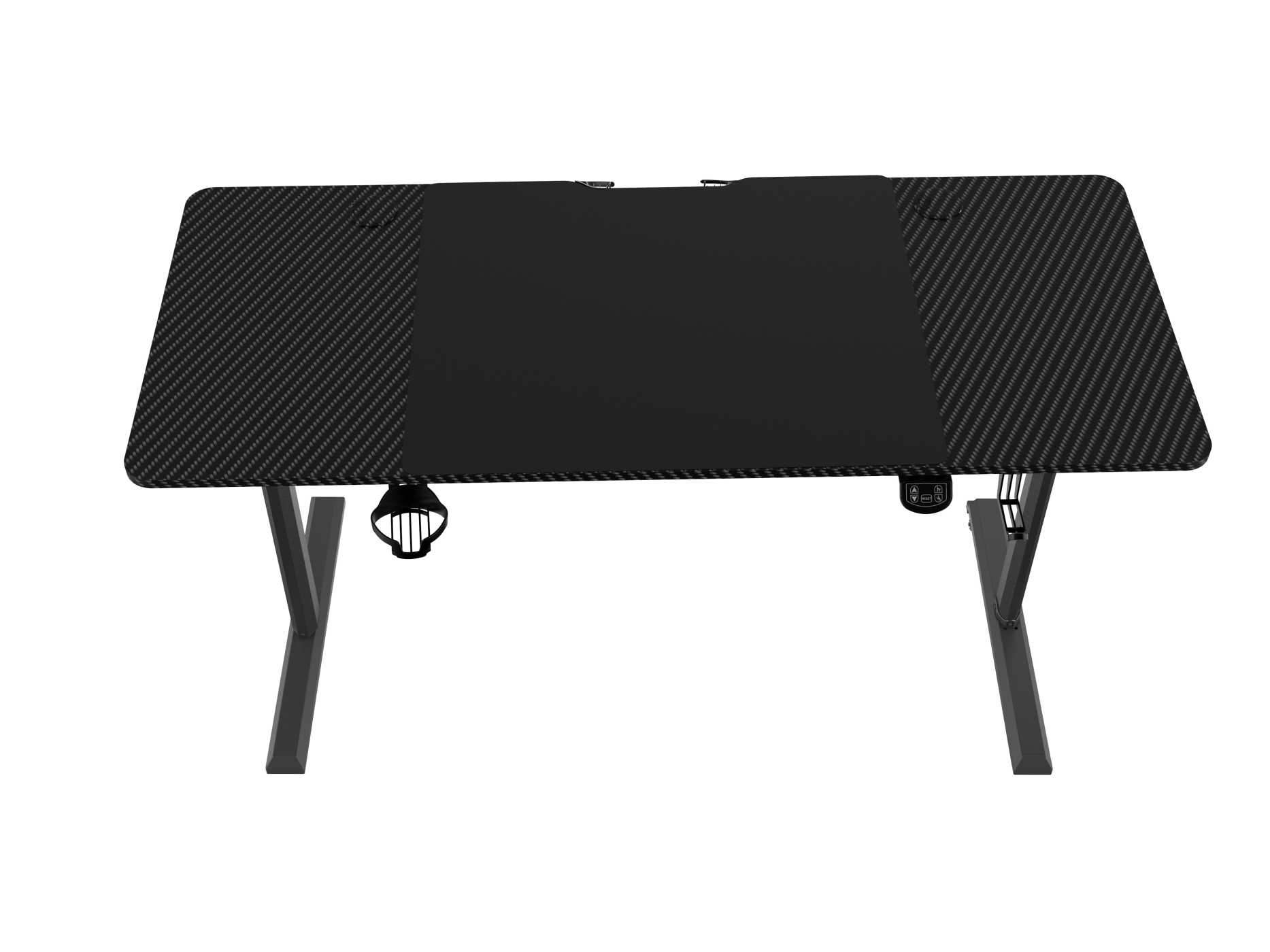 Bureau elektrisch hoogte verstelbaar - 140 x 60 cm - Meubel Plein Bureau elektrisch hoogte verstelbaar - 140 x 60 cm - Meubel Plein