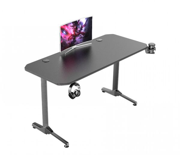 Game bureau - computertafel - 140 x 60 cm - volledige muismat - Meubel Plein