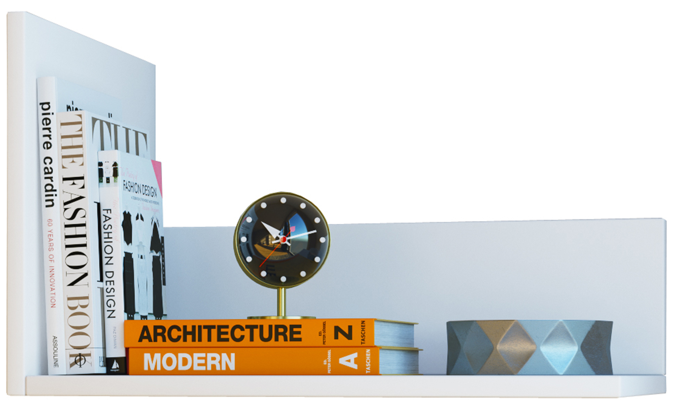 Boekenplank wandplank Blisa wit - alternatieve afbeelding