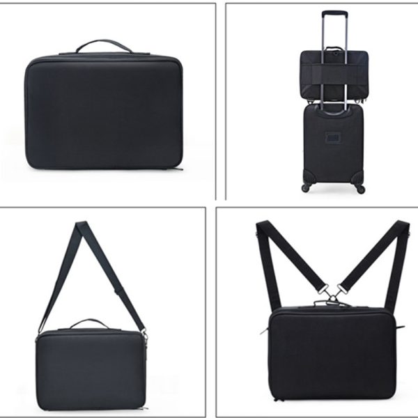Visagie kappers koffer - Make up cosmetica tas - beauty case - standaard 35 x 24 x 12 cm - Meubel Plein