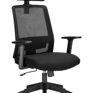 VDD - bureaustoel - ergonomisch - kantelbaar - zwart
