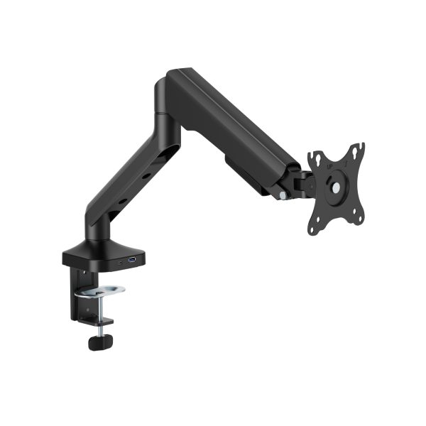 VDD Monitor Arm - Monitor Beugel - Scherm Beugel - In Hoogte Verstelbaar - Voor 1 Scherm - Ergonomisch Ontwerp - Zwart - Meubel Plein