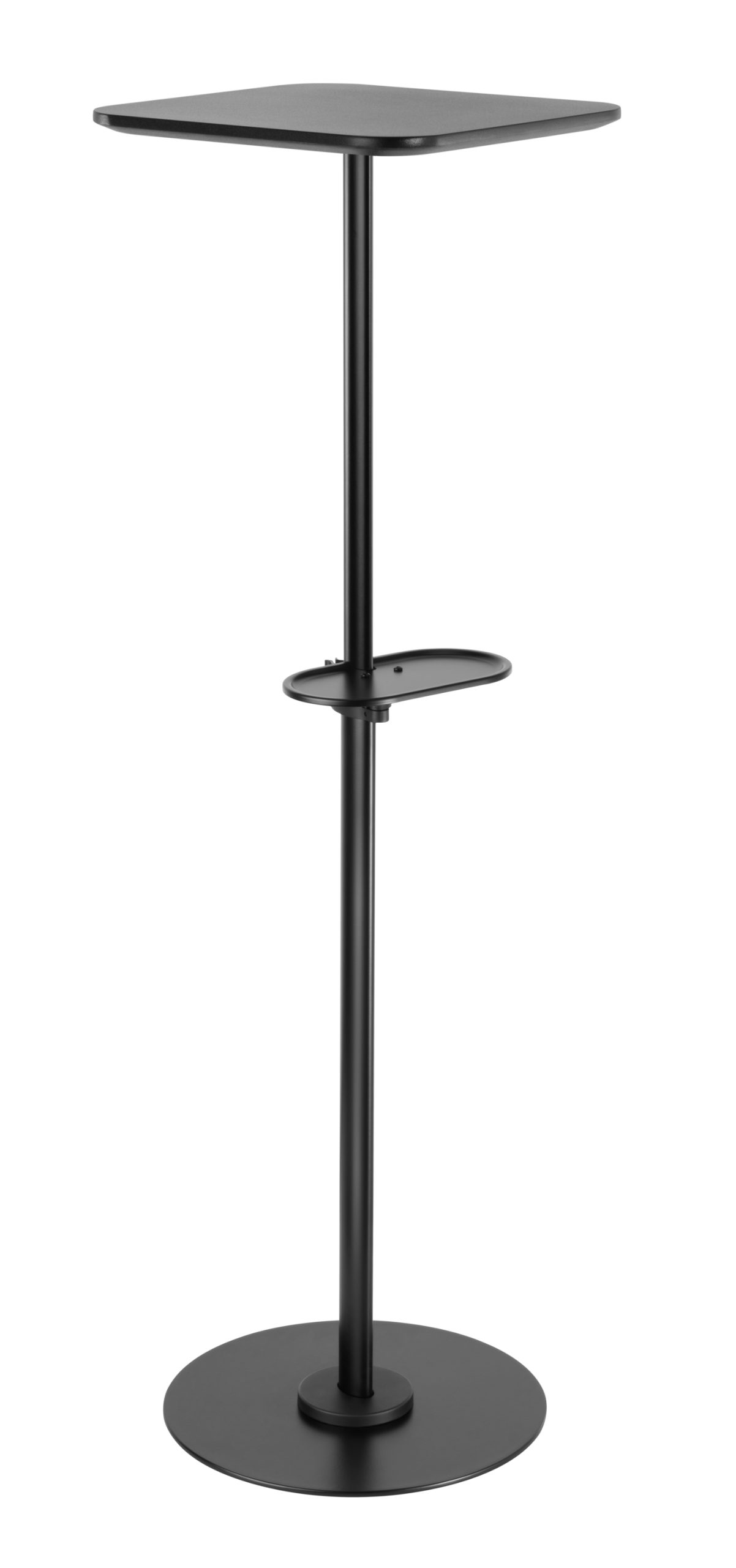 VDD - beamertatief - plateaustatief - mediaplank - zwart