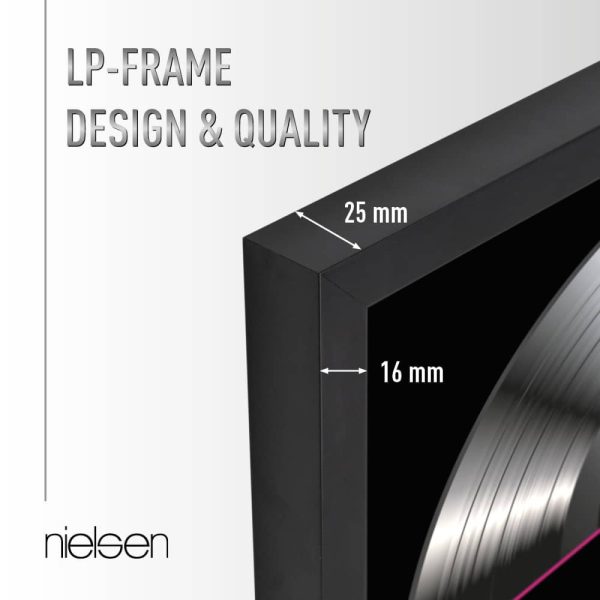 VDD - LP Wissellijst - Wissellijst - LP frame - LP lijst - lijst voor 2 LP platen - Meubel Plein