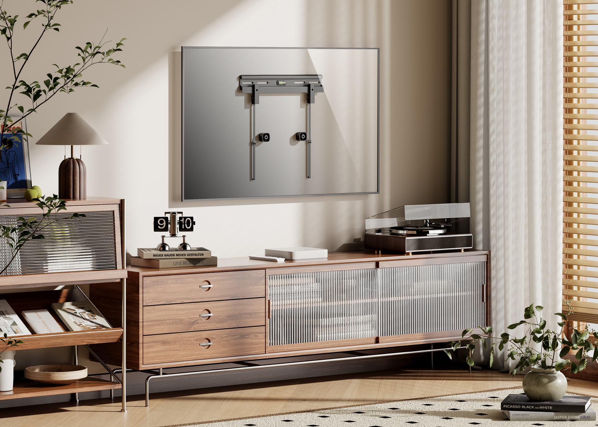 VDD - tv steun - geschikt voor gipswanden - 23 - 65 inch - Meubel-Plein VDD - tv steun - geschikt voor gipswanden - 23 - 65 inch - Meubel-Plein