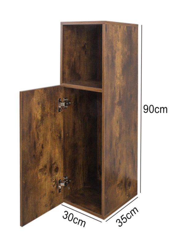 VDD - Nachtkastje - Nachtkastje set van 2 - Nachtkastjes - Nachtkastje walnoot - Nachtkastje hout - Nachtkastjes walnoot - Meubel Plein
