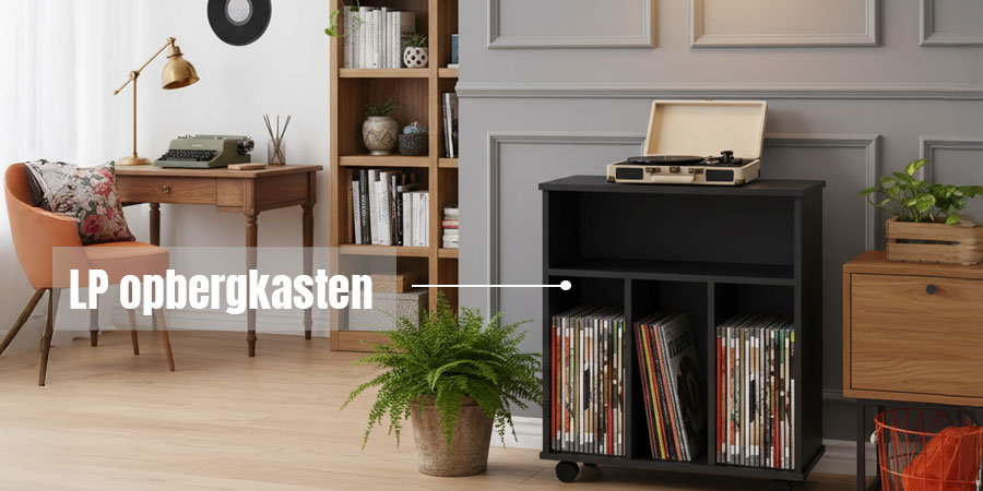 LP opbergkasten