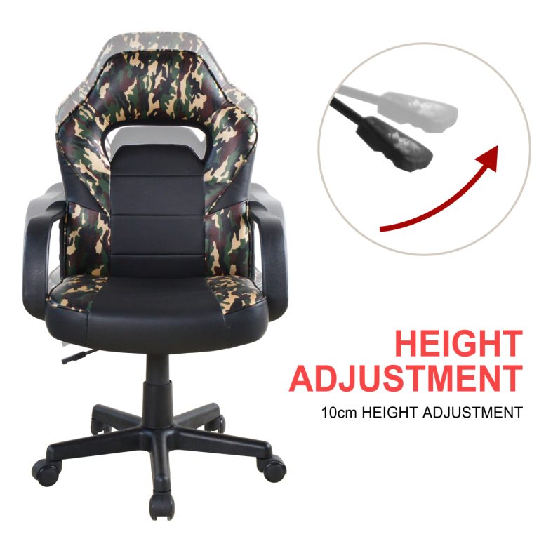 VDD Ergonomische Gamestoel in de kleur Zwart/Blauw VDD Ergonomische Gamestoel in de kleur Zwart/Blauw