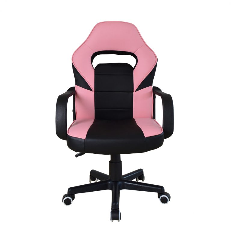 VDD Gaming Gamestoel Thomas Junior - Verstelbaar - Roze/Zwart