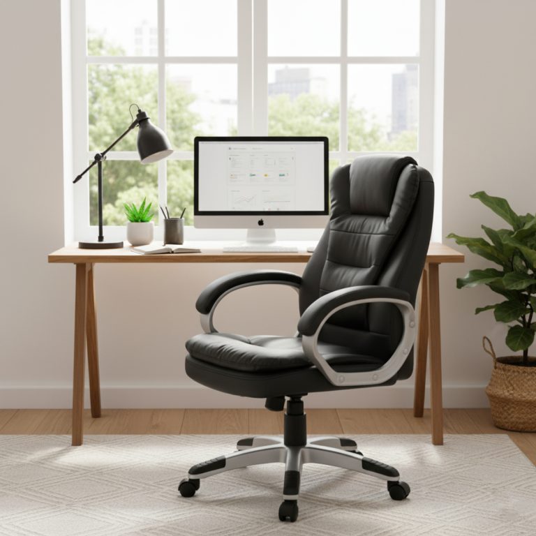 VDD Bureaustoel - Directiestoel - Ergonomisch - Extra Dikke Vulling - Luxe Comfort - alternatieve afbeelding