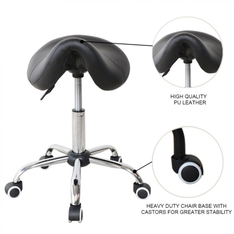 Zadelkruk ergonomisch - werkkruk - kapperskruk - tabouret - hoogte instelbaar - alternatieve afbeelding
