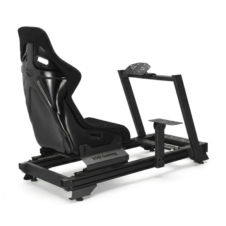 VDD Gaming On Pro - Simulator Racing Cockpit - Verstelbaar - Zwart - alternatieve afbeelding