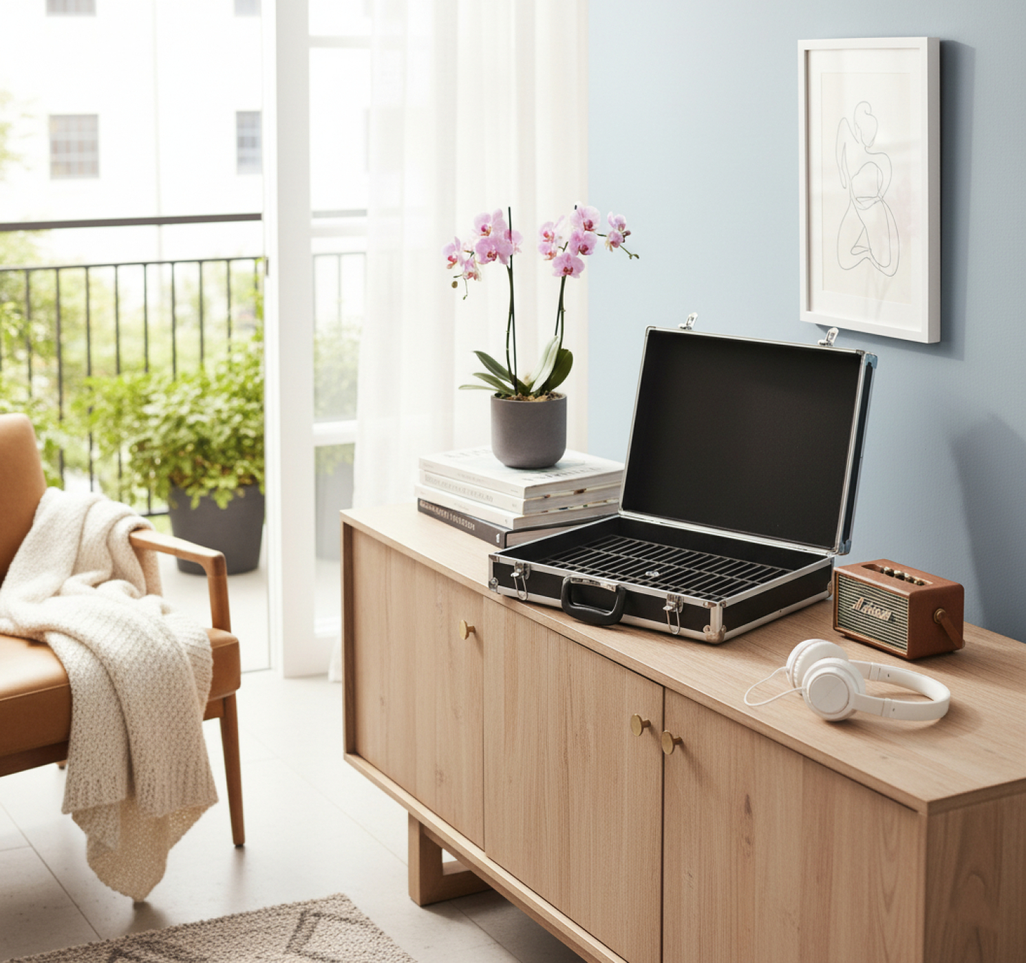 Opbergkoffer audio tape cassette bandjes voor 60 stuks - Meubel-Plein Opbergkoffer audio tape cassette bandjes voor 60 stuks - Meubel-Plein