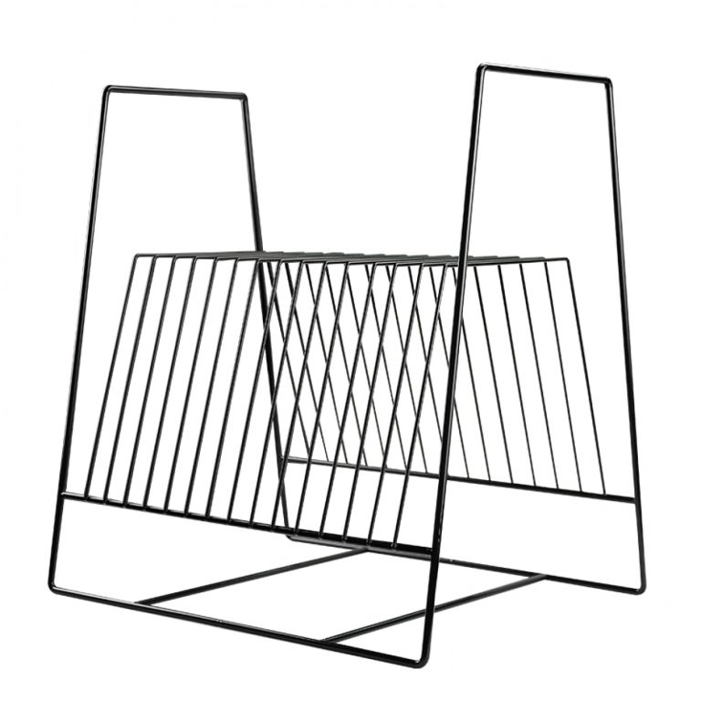 VDD Vinyl Opbergkast - 4 Vakken - Verrijdbaar - 70 x 60 x 40 cm - Wit - Meubel-Plein