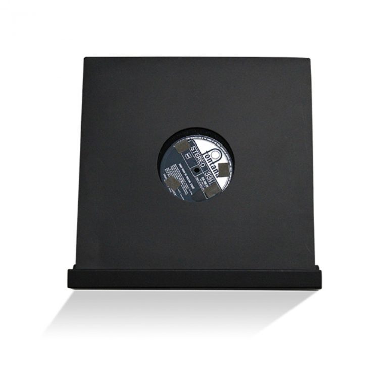 VDD Vinyl Fotoplank - Wandplank voor LP's - Hout - Zwart - alternatieve afbeelding