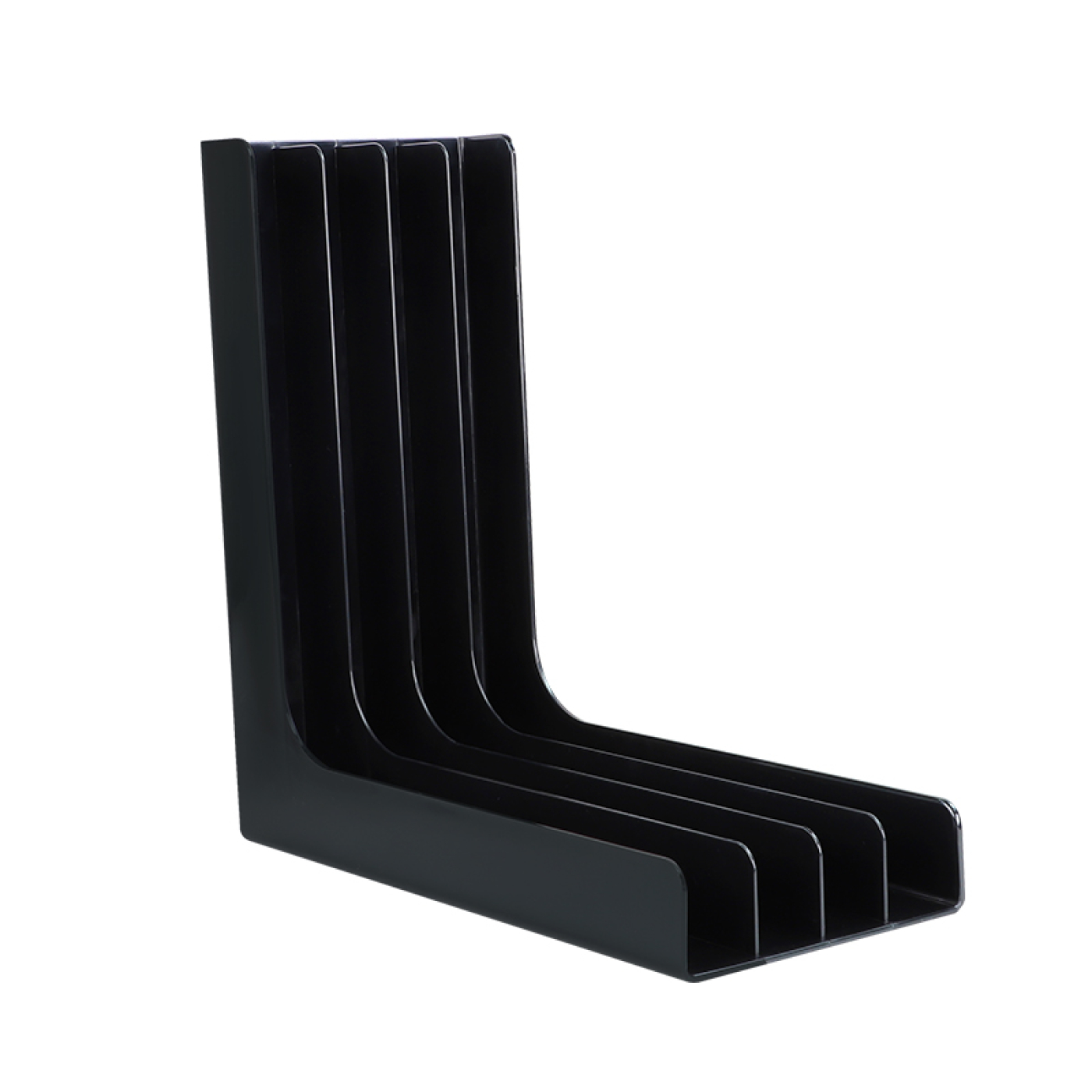 VDD LP Standaard - LP Opbergsysteem - Vinyl Opbergkast - Platenkast - Zwart - alternatieve afbeelding