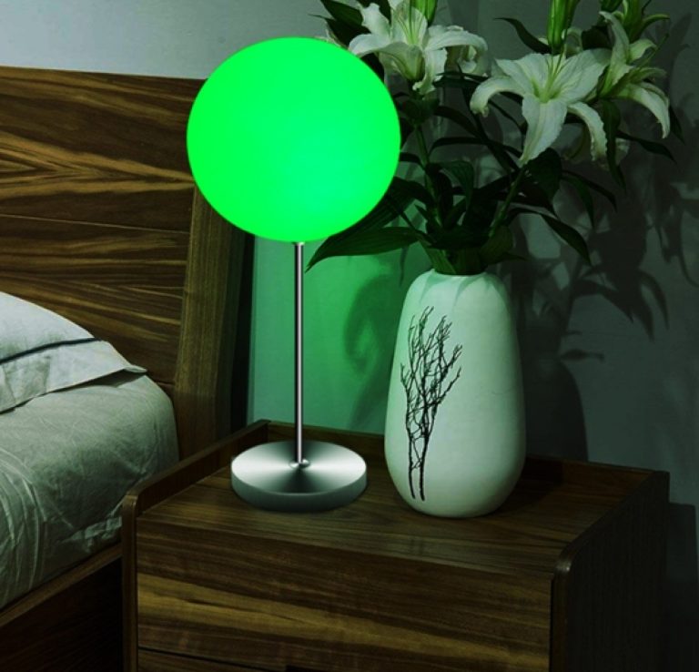 Bureau lamp tafellamp LED 16 kleuren RGB wit afstandbediening - alternatieve afbeelding