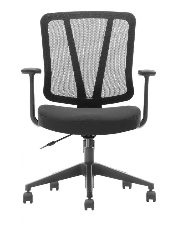 Bureaustoel Denver classic - ergonomisch verstelbaar - mesh stof - zwart